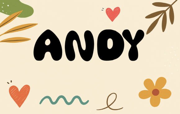 Andy: A Display Font That Elevates Your Craft