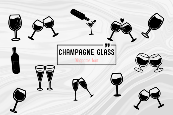 Champagne Glass: A Font That Elevates Branding