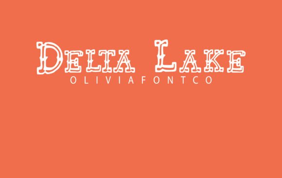 Delta Lake Font: A Serif Serenade for Handmade Creators