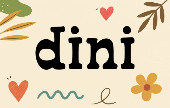 Dini: A Versatile Slab Serif Font for Web Design