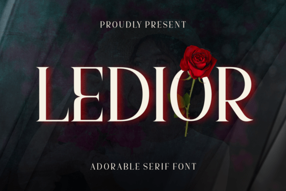 Discover the Elegance of Ledior: A Serif Font for Campaign Success