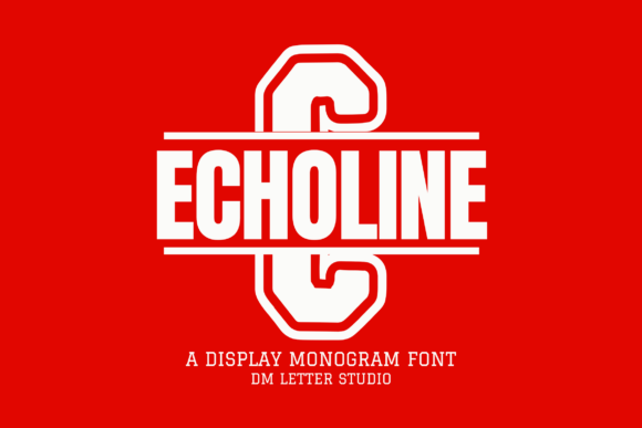 Echoline Monogram: A Font for Elegant Digital Branding