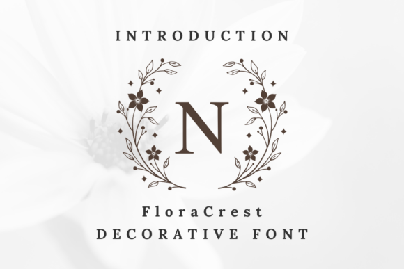 Flora Crest: A Decorative Font for Campaign Creativity
