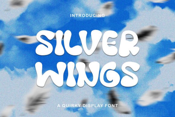 Font Choice That Speaks Volumes: Silver Wings in Action