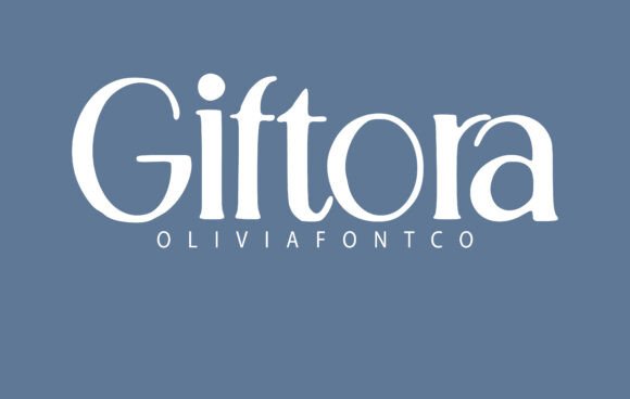Giftora: A Serif Font for Editorial Elegance
