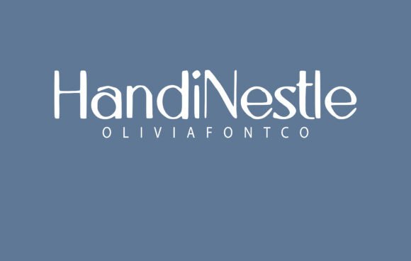 Handinestle: A Font That Breathes Romance Into Branding