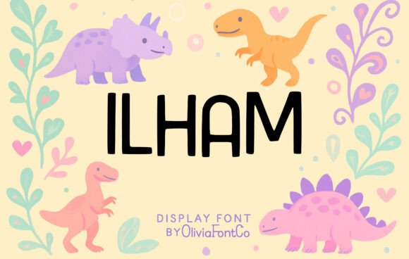 Ilham: A Font That Breathes Life into Your Handmade Creations