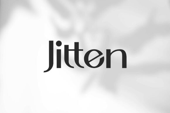 Jitten: A Font for Gentle Elegance in Editorial Design