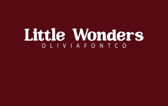 Little Wonders: A Serif Font for Editorial Elegance