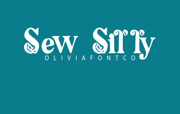 Sew Silly: A Serif Font for Creative Web Design